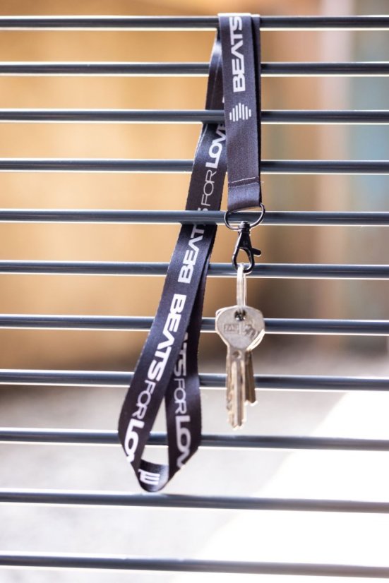 Beats for Love Keychain "Where My Keys At?"