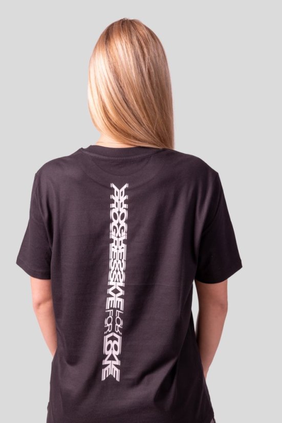 “Progressive for Love” T-shirt - Colour: Black, Size: S