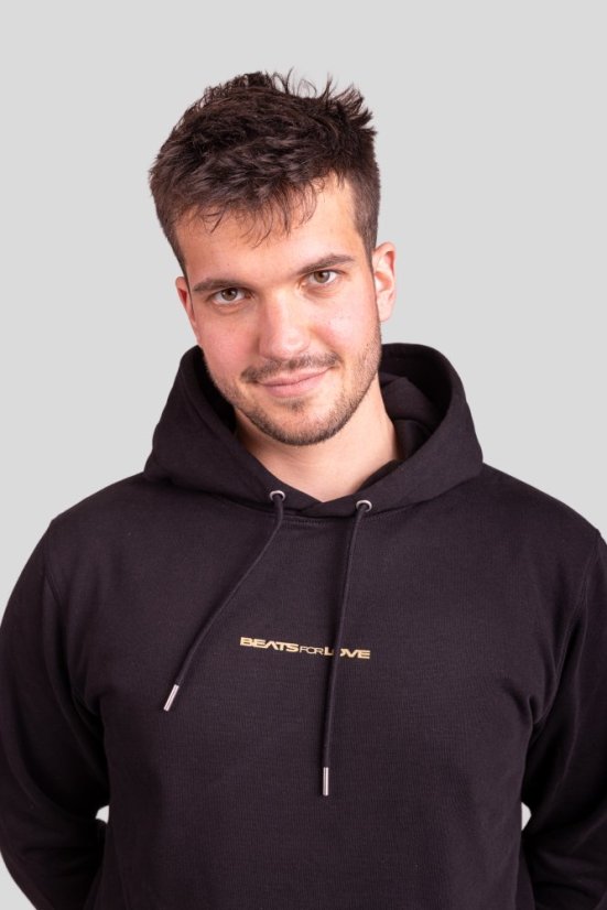 Unisex Mikina „Anniversary” - Barva: Černá, Velikost: M