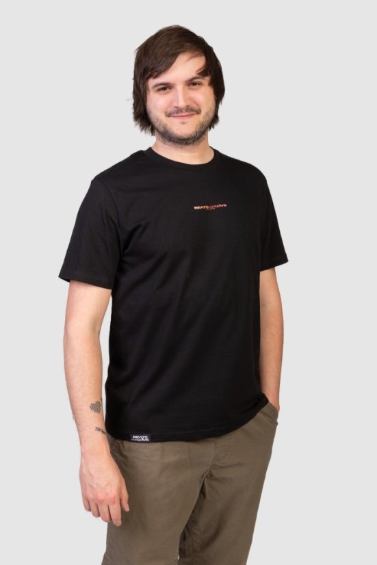 Tričko unisex “Sphere fusion” - Barva: Černá, Velikost: XL