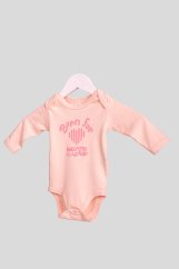 „Born for B4L” long-sleeved baby bodysuits