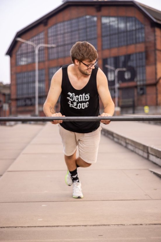 Tank Top „Swabach” - Colour: Black, Size: XXL