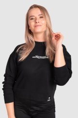 “My heart Beats for Love” Women Croptop Sweatshirt