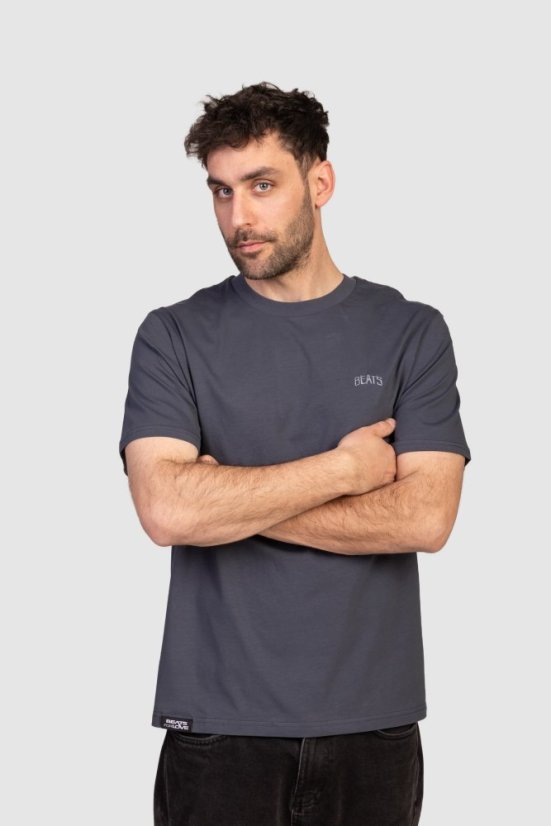 Tričko unisex Mini Beats - Barva: Šedá, Velikost: L