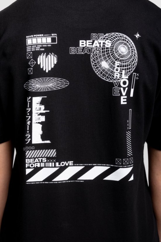 “Futuristic No. 1” Unisex T-shirt - Colour: Black, Size: M