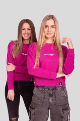“My heart Beats for Love” Women Croptop Sweatshirt