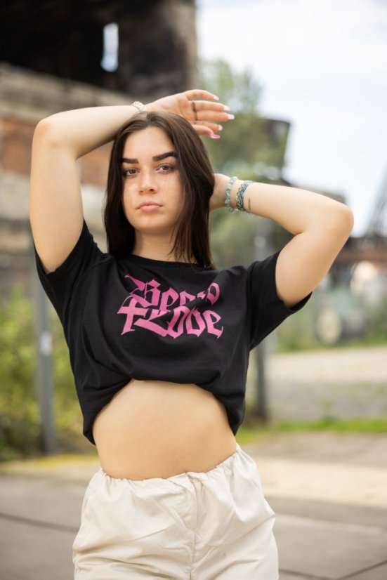 Unisex T-shirt ,,Beats 4 Love” - Colour: Black II, Size: S