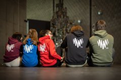 Unisex Oversize Hoodie "Imaginary Partner"