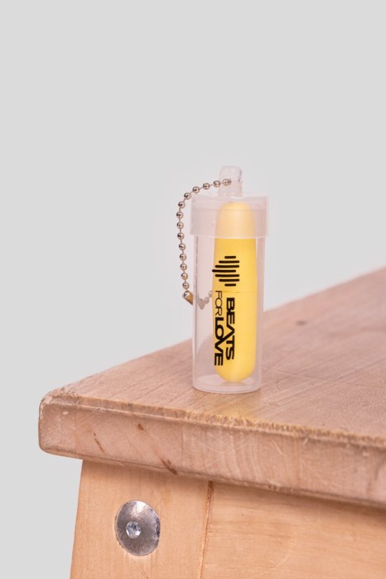 “Mute the Vibe” earplugs - Colour: Yellow