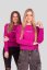 “My heart Beats for Love” Women Croptop Sweatshirt - Colour: Black, Size: S