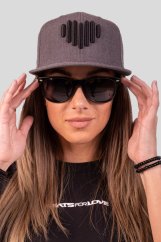 “Grey Heart” Snapback Cap