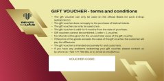 Electronic gift voucher - 1500CZK