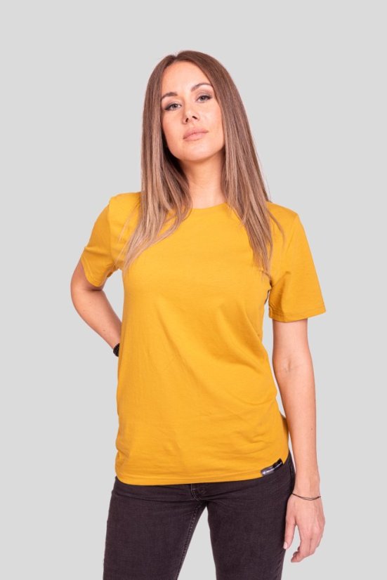 Unisex T-shirt „B4L Simple Back” - Colour: Ochre, Size: S