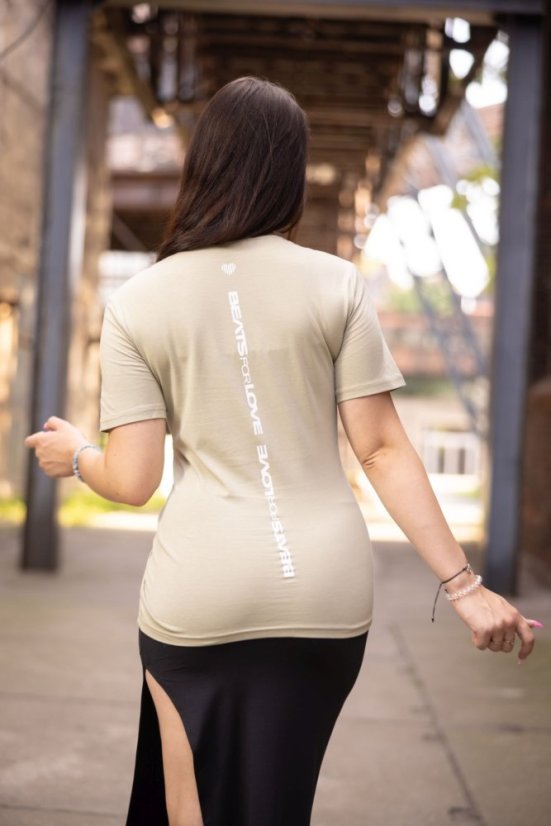 Unisex T-shirt „B4L Simple Back” - Colour: Ochre, Size: S