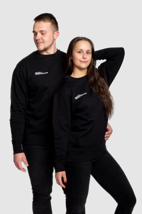 “Futuristic No. 2” Unisex Sweatshirt - Colour: Black, Size: S