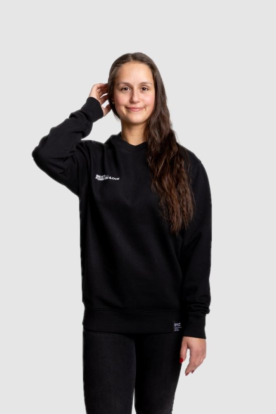 “Futuristic No. 2” Unisex Sweatshirt - Colour: Black, Size: S