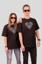 Unisex Oversize triko „Heart of Steel”