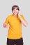 Unisex T-shirt „B4L Simple Back” - Colour: Ochre, Size: S