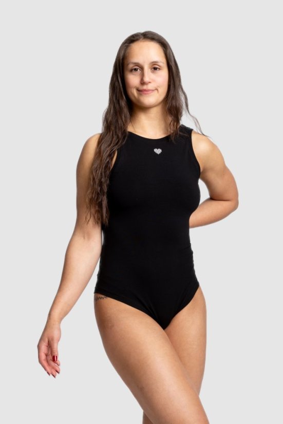 „Rave Lover” body - Colour: Black, Size: S