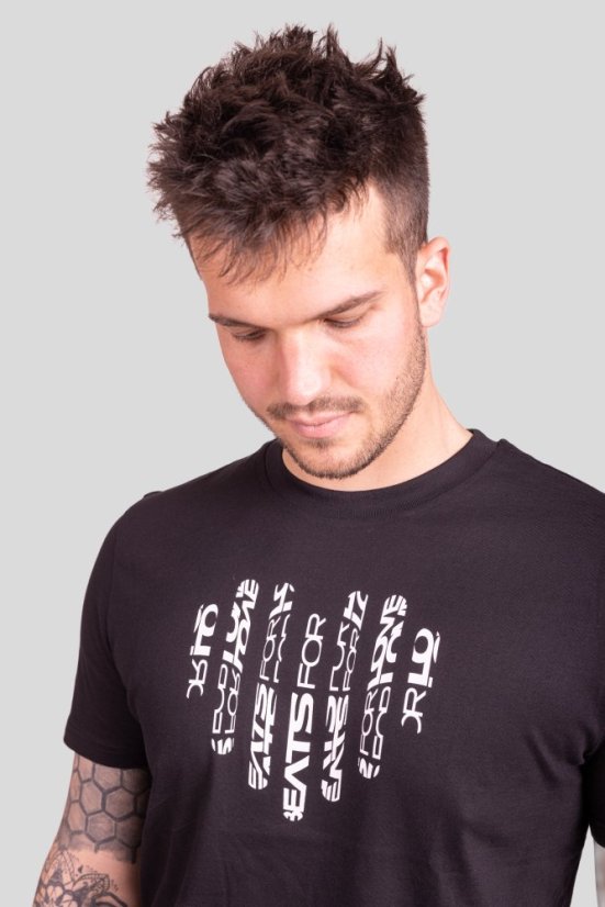 Unisex Triko „Heart of Steel” - Barva: Černá, Velikost: M