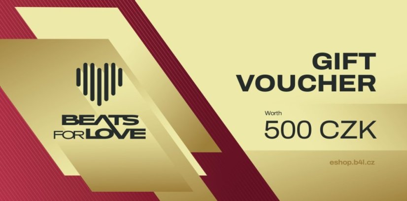 Electronic gift voucher - 500CZK
