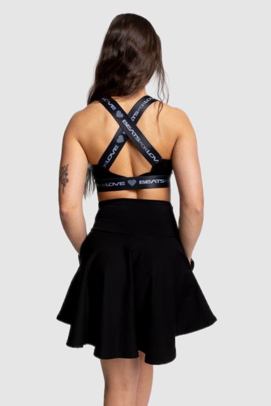 Sukně „Skirt the Beat“ - Barva: Černá, Velikost: S