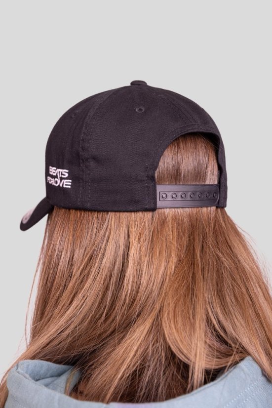 “Black Heart” Baseball Cap - Colour: Black, Variant: A