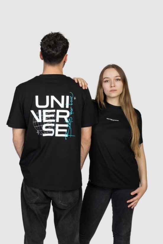 “Gravity” Unisex T-shirt - Colour: Black, Size: L
