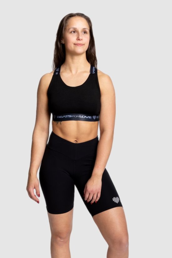 “Hidden Frequency” Bra - Colour: Black, Size: S