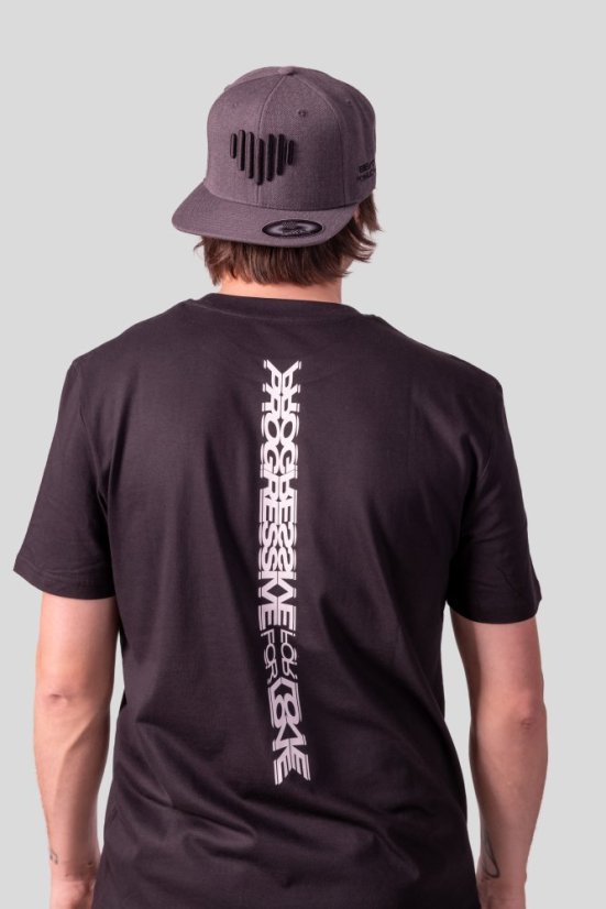 “Progressive for Love” T-shirt - Colour: Black, Size: S