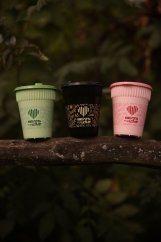 Reusable cup "There is definitely coffee in this cup"