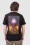 Tričko unisex “Sphere fusion” - Barva: Černá, Velikost: XL