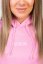 “Feel” Women Croptop Hoodie - Colour: Pink, Size: S