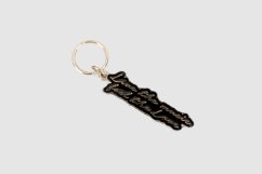 Metal Keychain “Live the Music, Feel the Love”