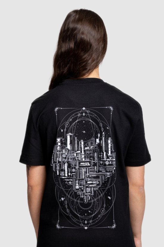 “B4L Universe” Unisex T-shirt - Colour: Black, Size: L