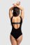 „Rave Lover” body - Colour: Black, Size: L