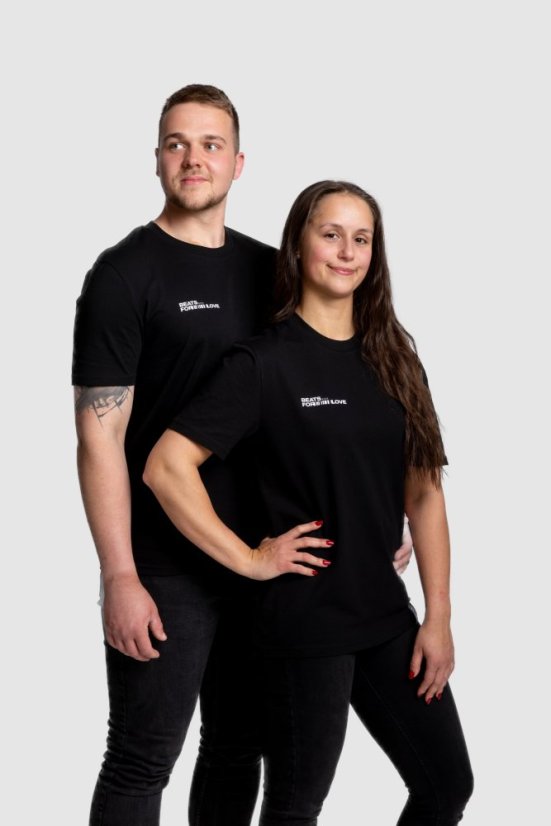 “Futuristic No. 1” Unisex T-shirt - Colour: Black, Size: M