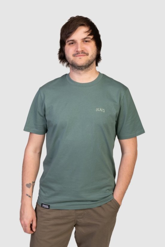 Tričko unisex Mini Beats - Barva: Zelená, Velikost: L