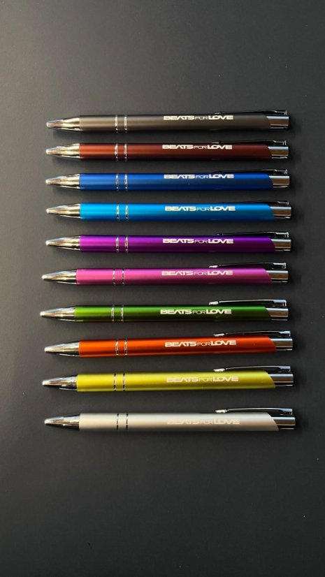 Pen with engraving "Computer's Grandpa" - Colour: Green