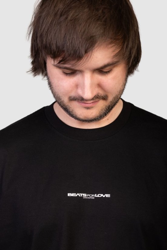 „Industrial” Oversized T-shirt - Colour: Black, Size: S