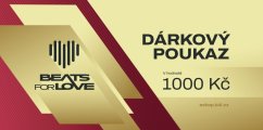 Dárkový poukaz Beats for Love - 1000 Kč