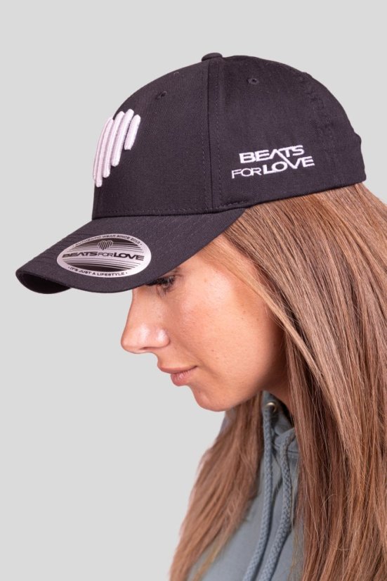 “Black Heart” Baseball Cap - Colour: Black, Variant: B