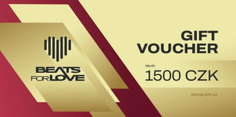 Electronic gift voucher - 1500CZK