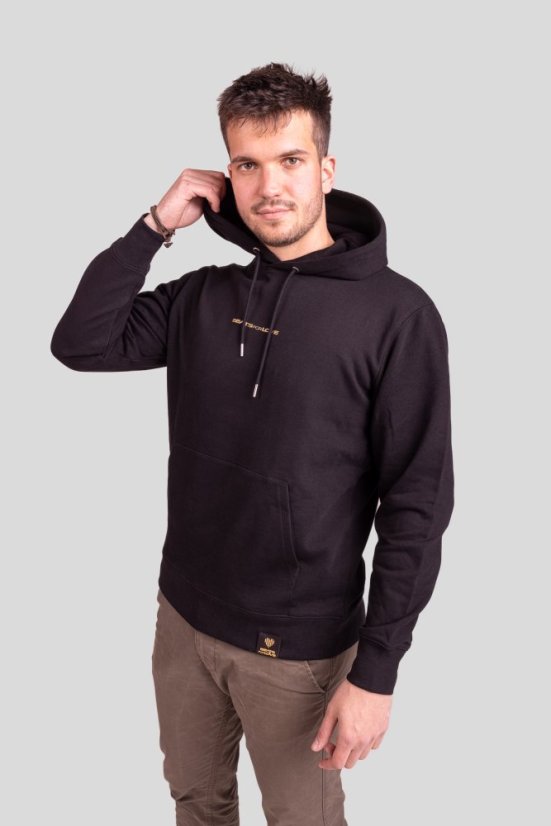 Unisex Mikina „Anniversary” - Barva: Černá, Velikost: M