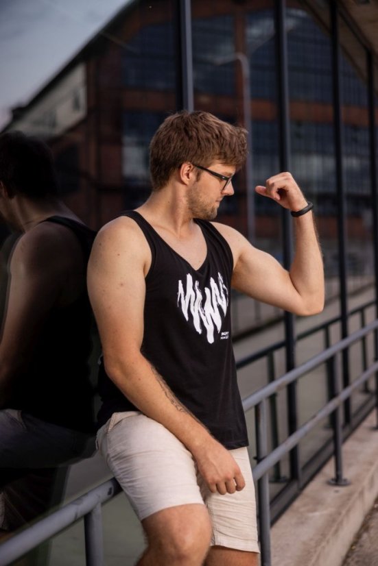 Tank Top „Swabach” - Colour: Black, Size: XXL