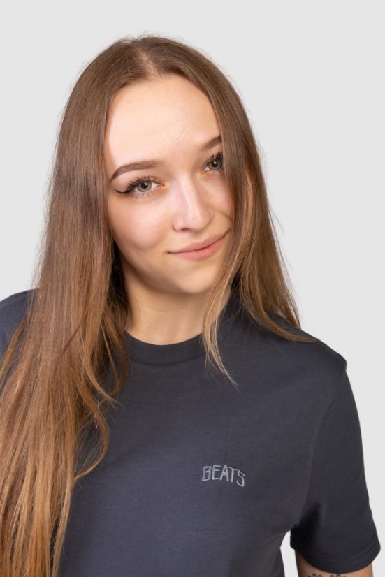 Tričko unisex Mini Beats - Barva: Šedá, Velikost: L