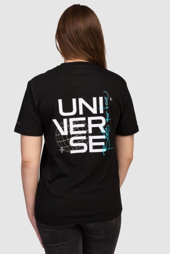 “Gravity” Unisex T-shirt - Colour: Black, Size: L
