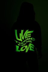 “Neon Flow” Oversize Hoodie